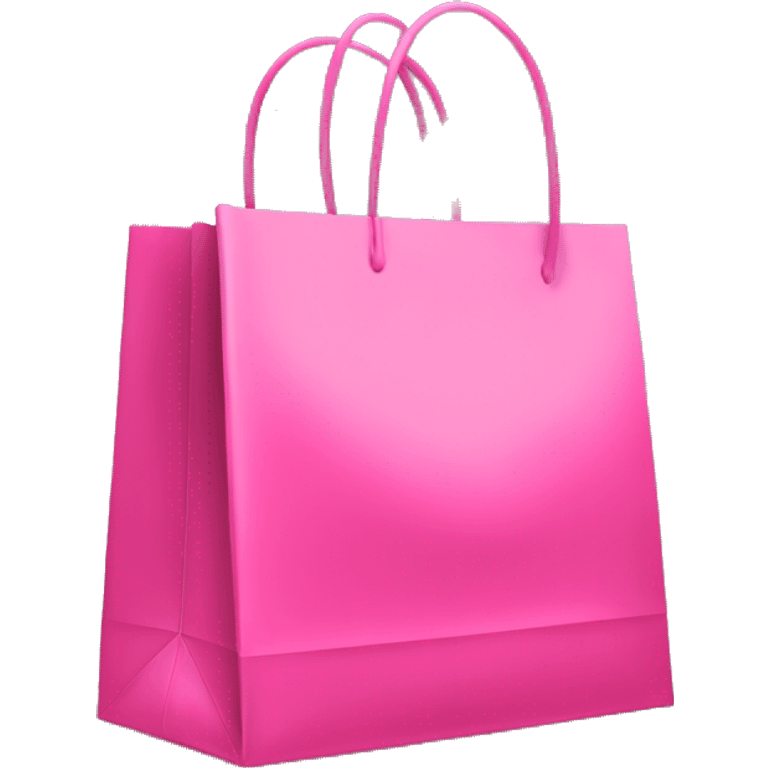 Shoppingbag pink emoji