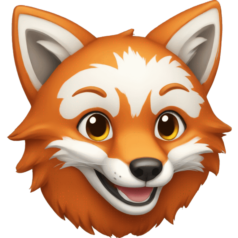 fox smiling emoji