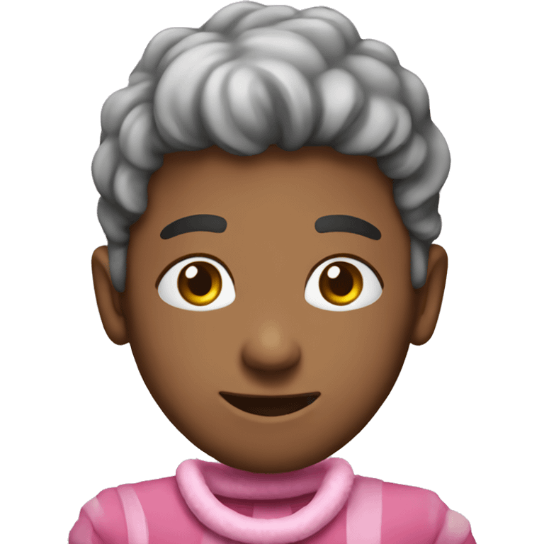 Pink crismas emoji