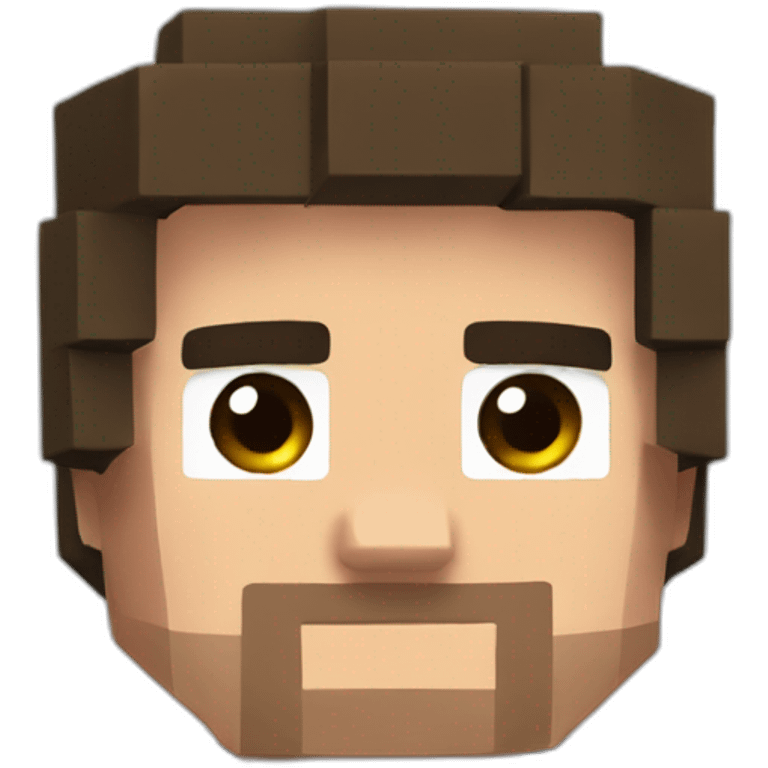 Steve minecraft emoji