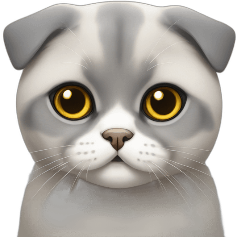 Scottish fold emoji