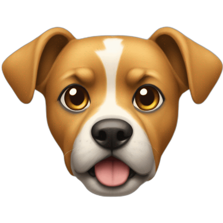 Chien sur un papier emoji