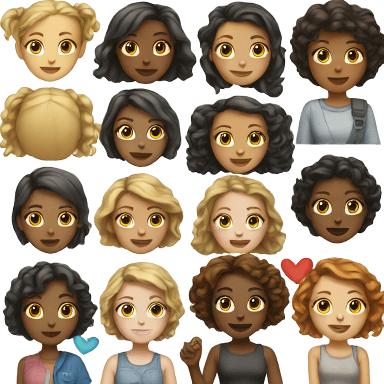 Girls  emoji