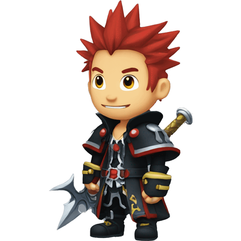 kingdom hearts Axel emoji