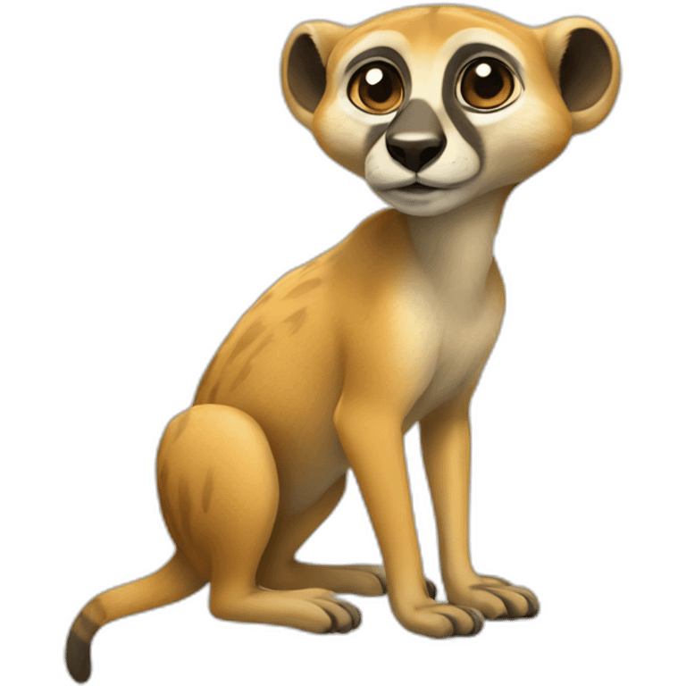 Suricate scout emoji