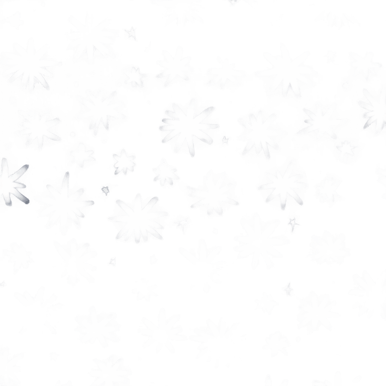 white fireworks on a starry sky emoji