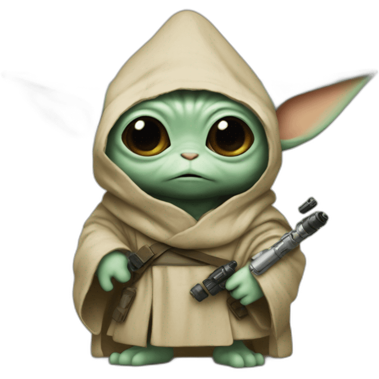 Grogu star wars peche emoji