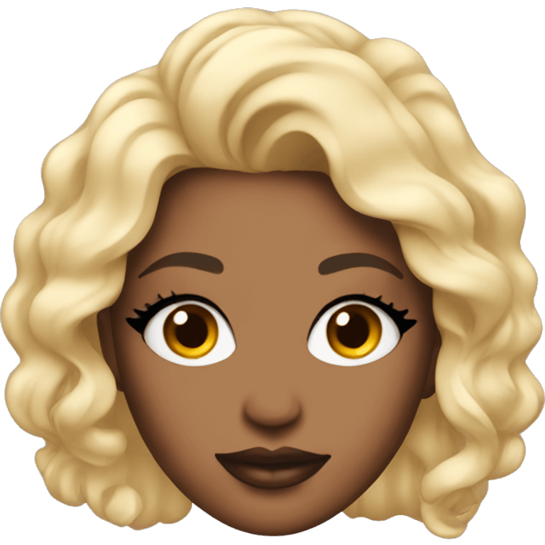 A trendy makeup product emoji