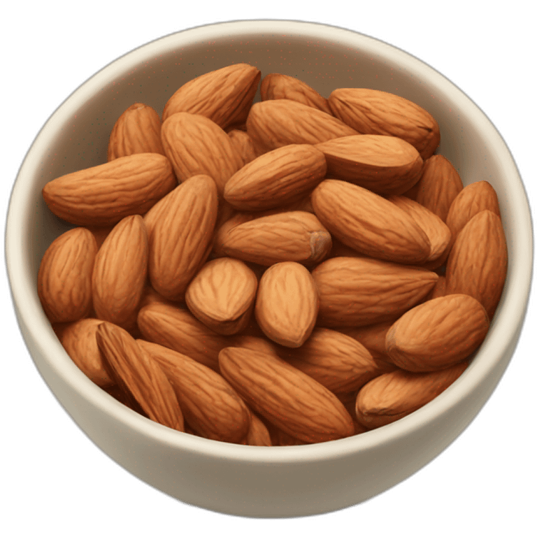 Bowl of Rosemary almonds emoji