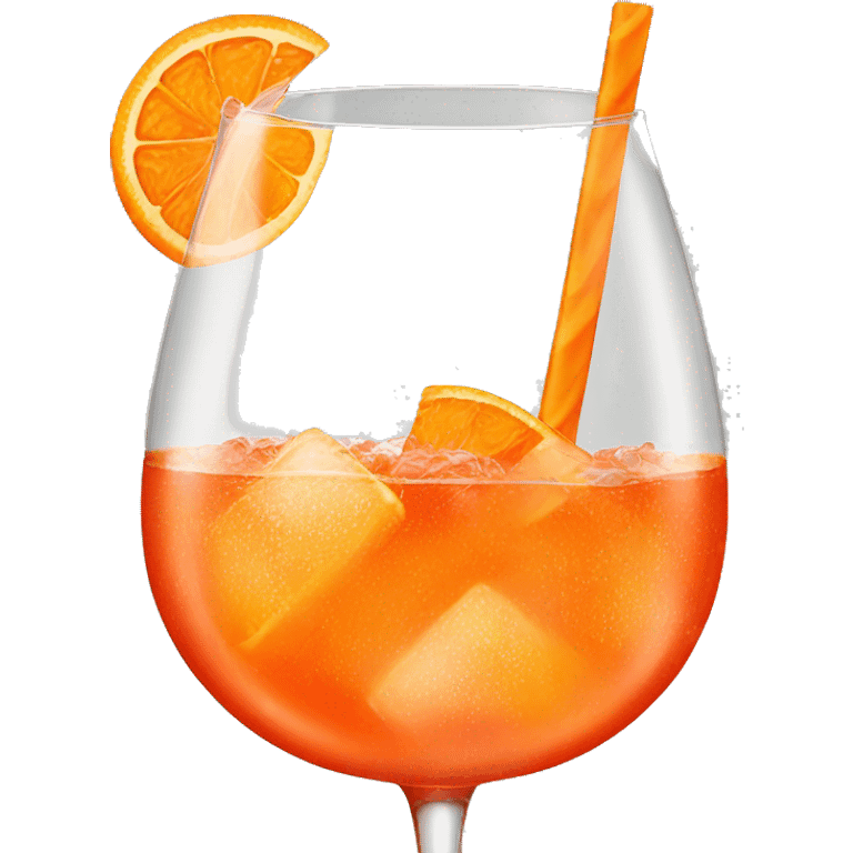 Aperol spritz emoji