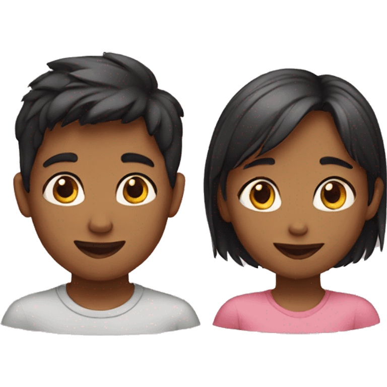 boy and girl emoji