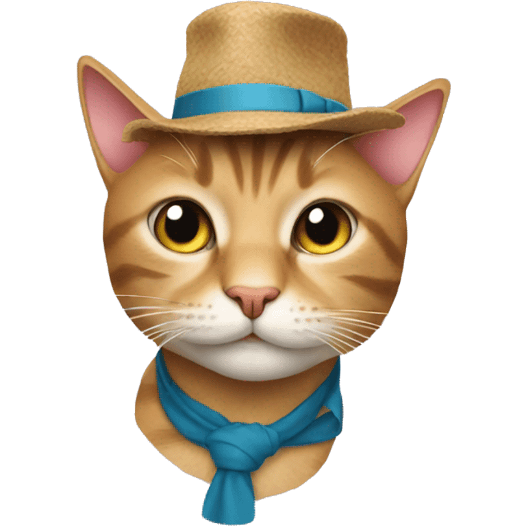 cat wif hat emoji