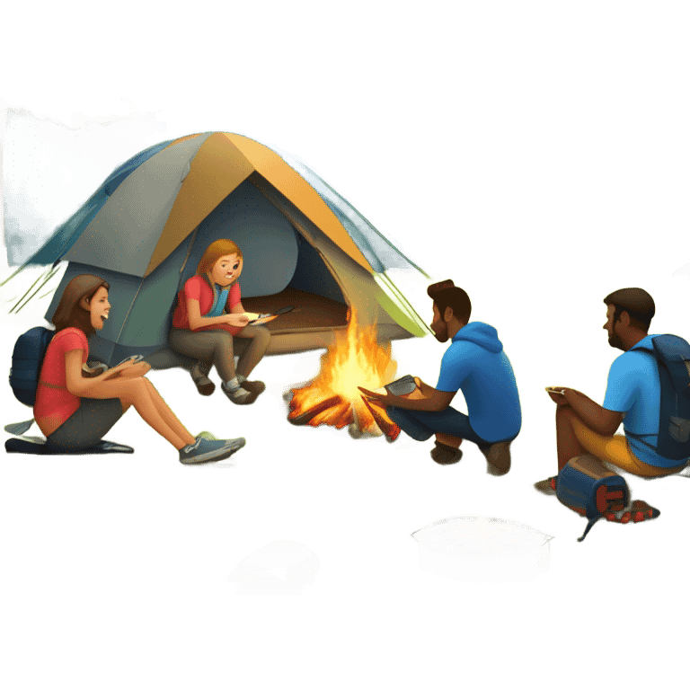 Camping emoji