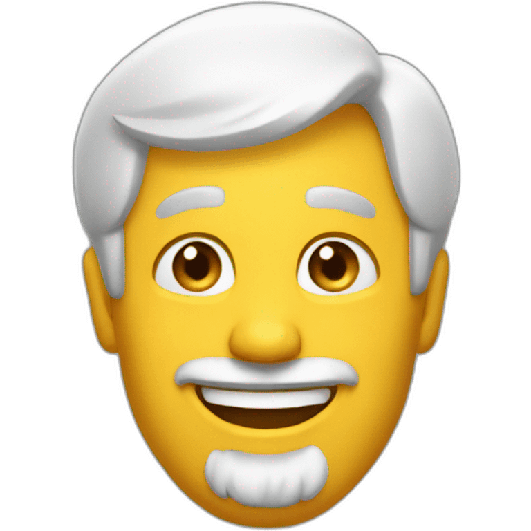 the joyful man emoji