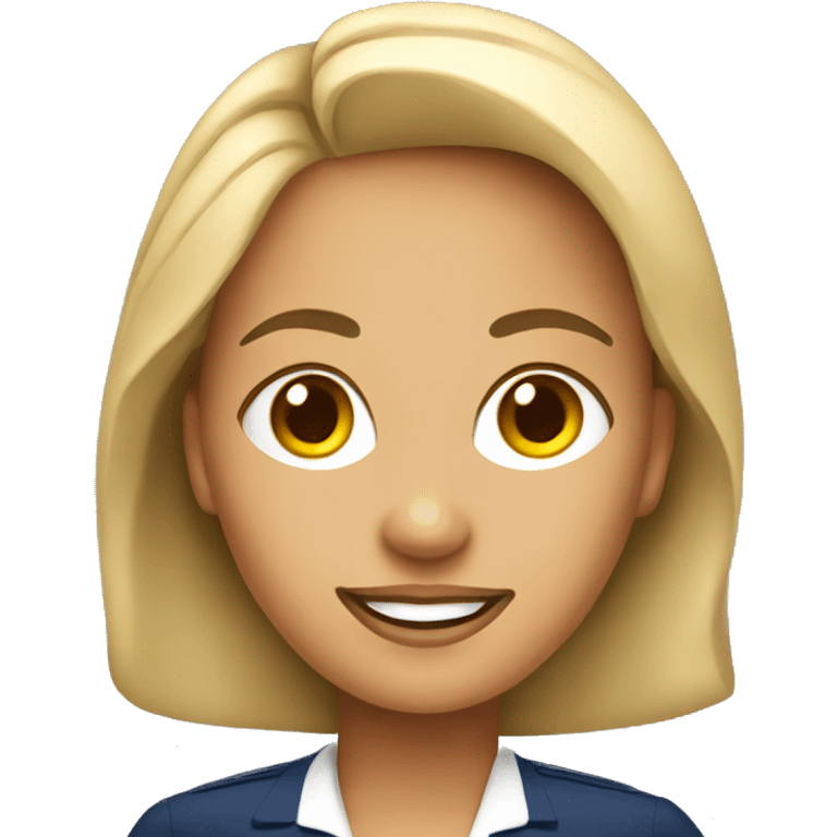 Woman flight attendant emoji