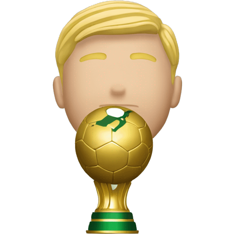 Erling Haaland qui gagne le ballon d’or  emoji