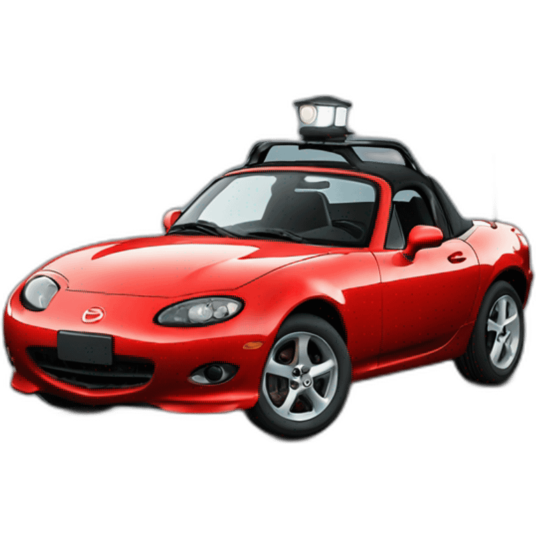 Mazda miata phare rétractable emoji