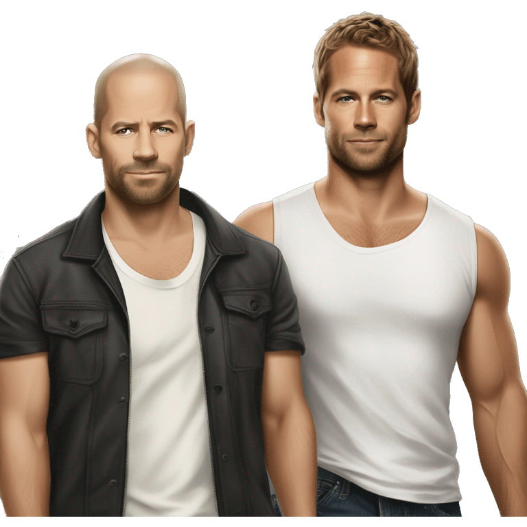 Fast & Furious dominic toretto and paul walker emoji