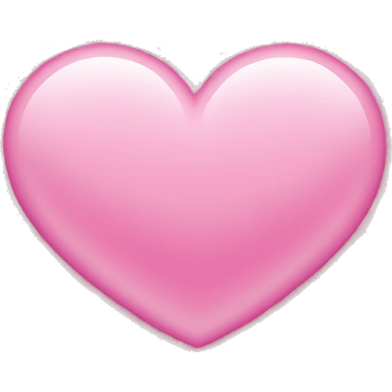 Heart pink emoji