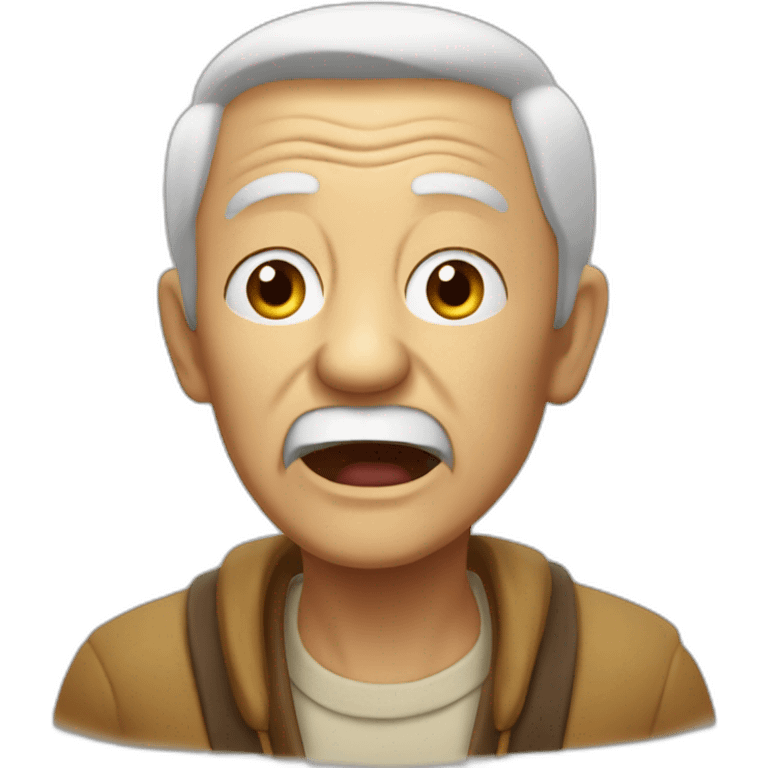 old man yells at pulumi emoji