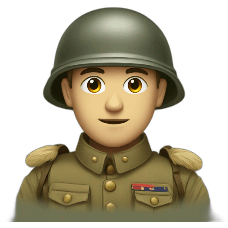 soldier WW1 emoji