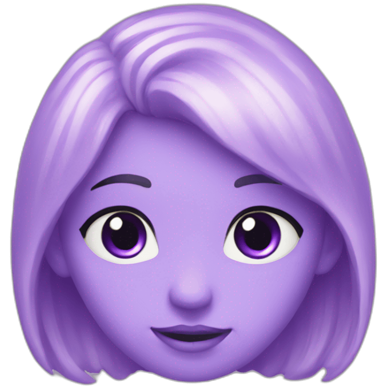 Cœur violet pastel emoji