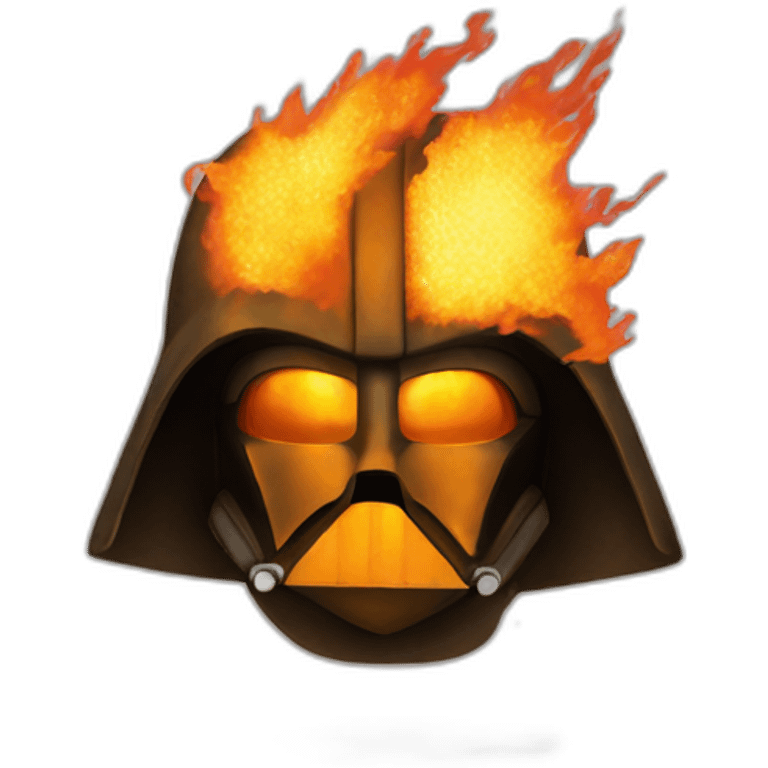 star wars in the fire emoji