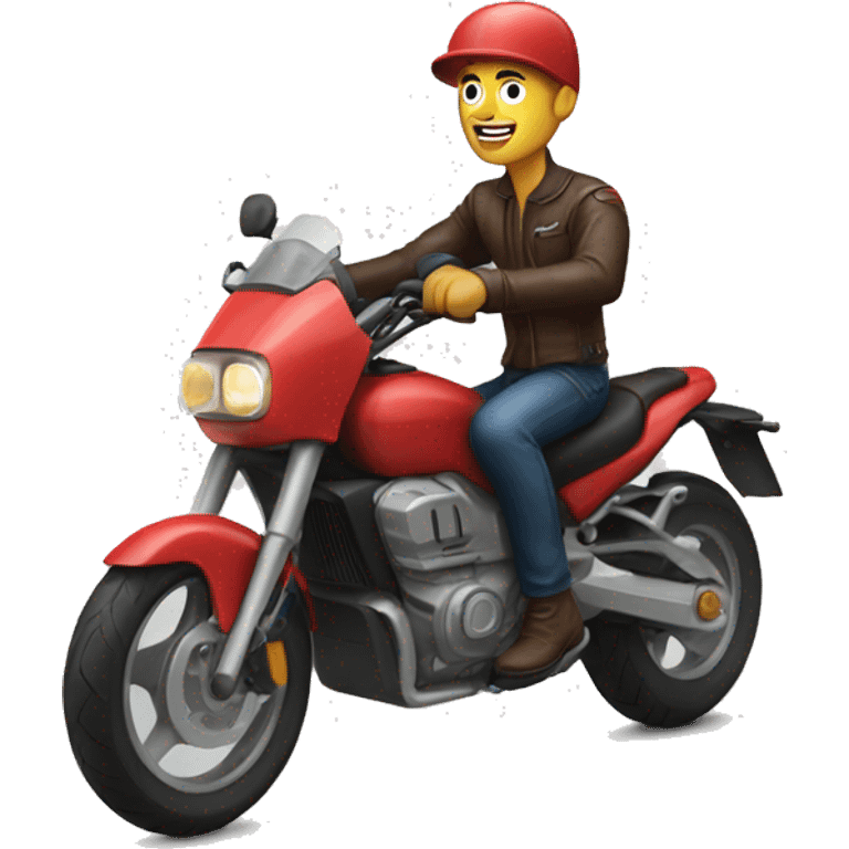 Moto RIDER delivery emoji