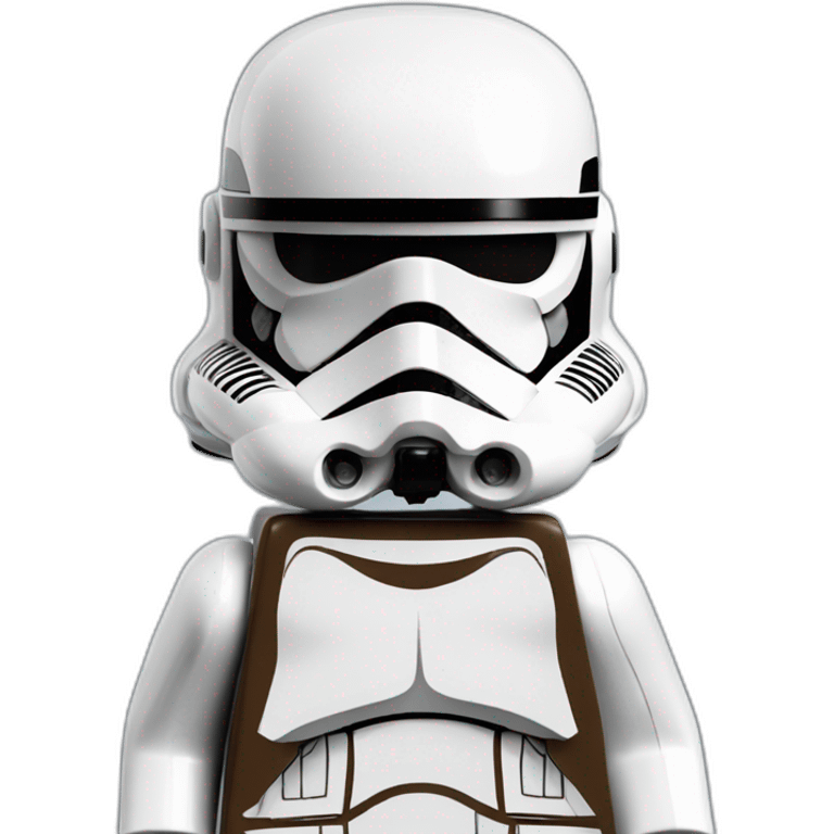 Stikcer of Lego Star Wars Trooper emoji