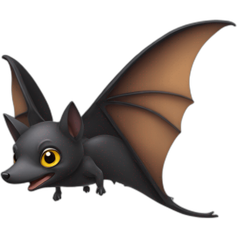 Fledermaus-Emojis emoji