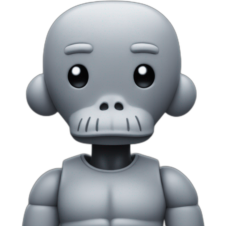 Kaws companion emoji