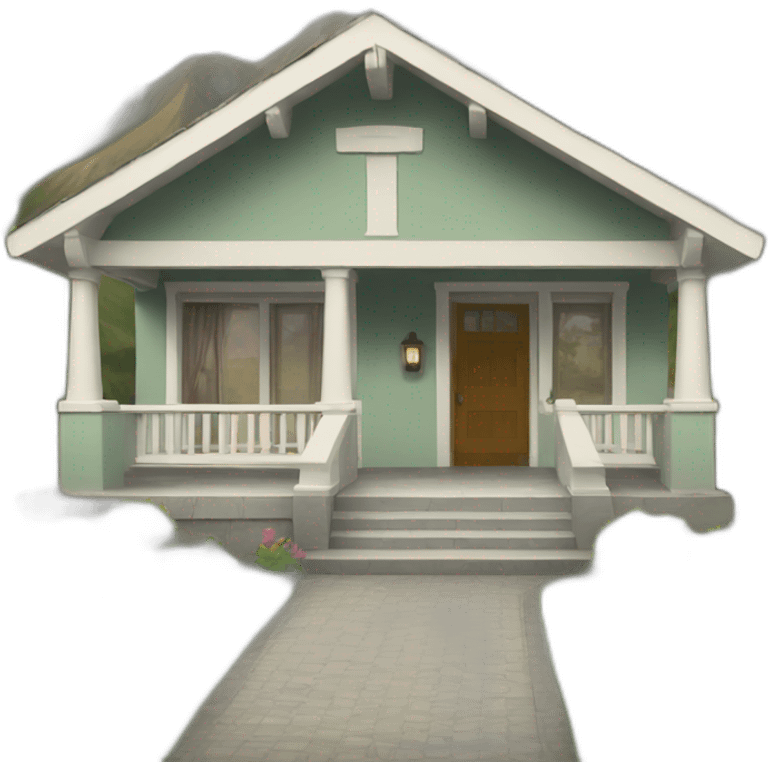 bungalow emoji