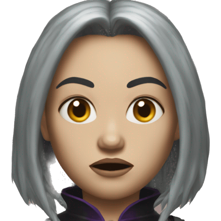 angry witch from Dungeons & Dragons super realistic emoji