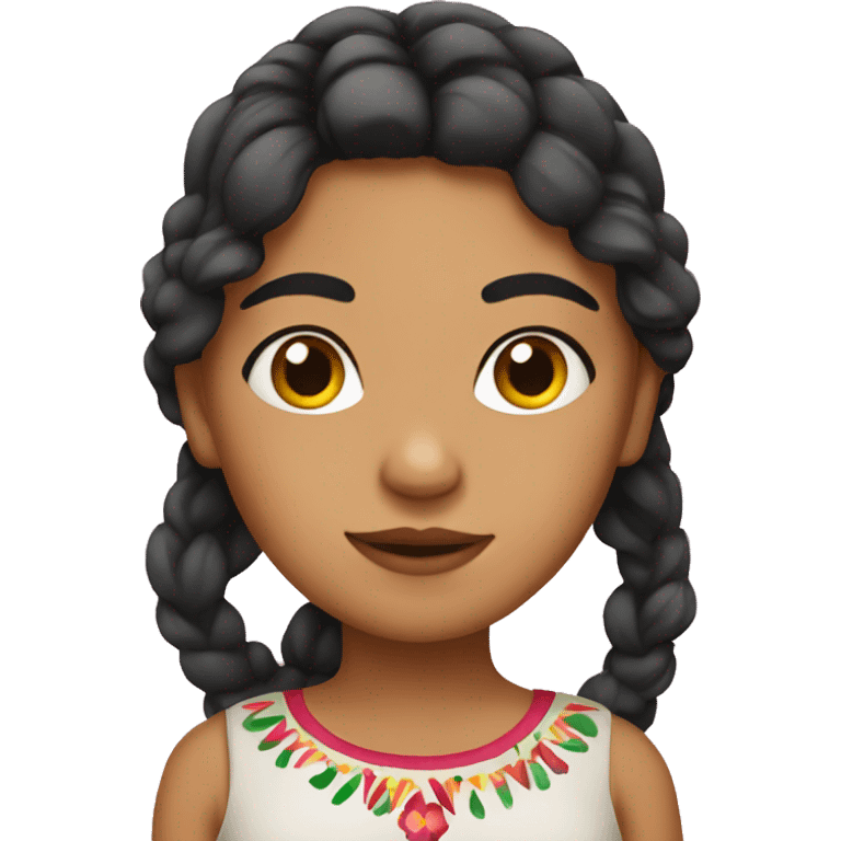 Mexican girl  emoji