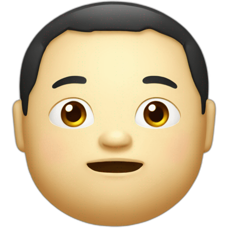 Chinese fat glass emoji