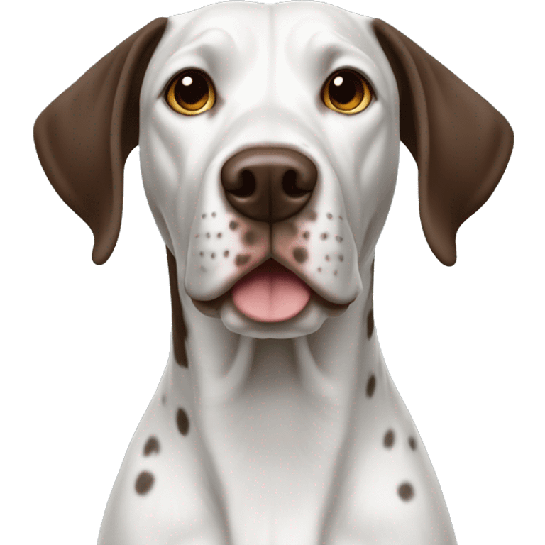 shorthaired pointer dog emoji