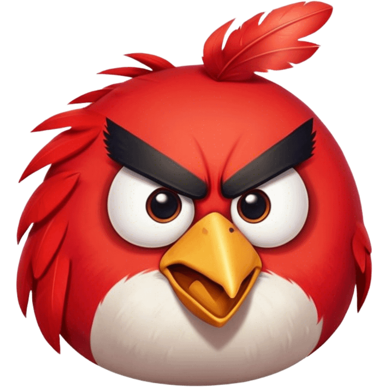 angry bird  emoji