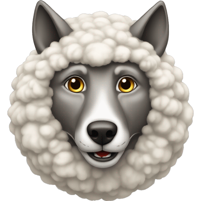 wolf in sheep’s clothing  emoji