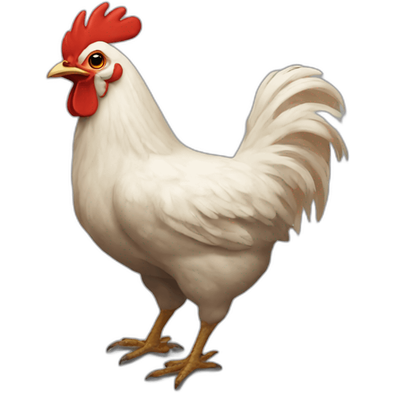 Gallina diablo emoji