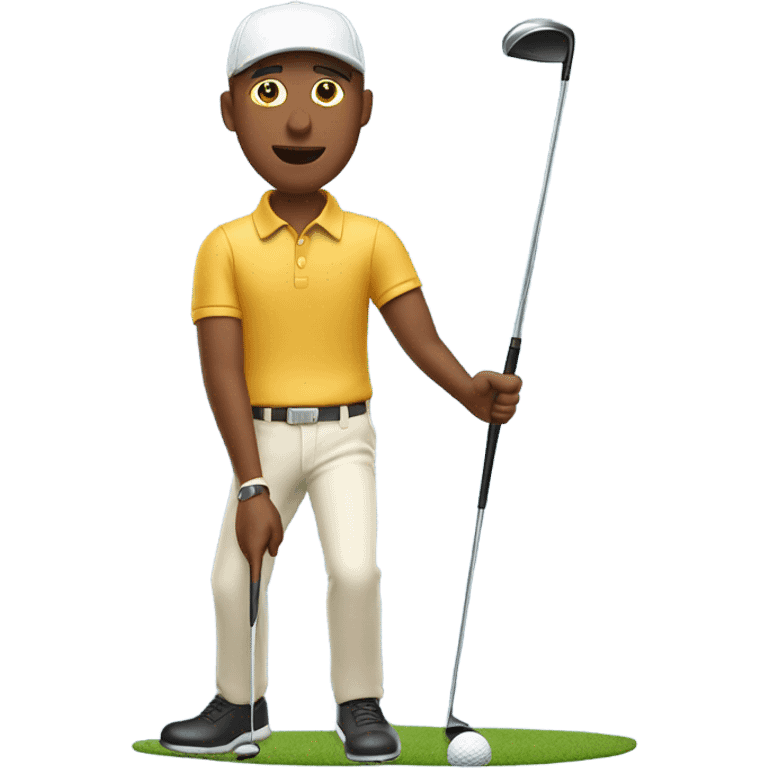 Golfer emoji