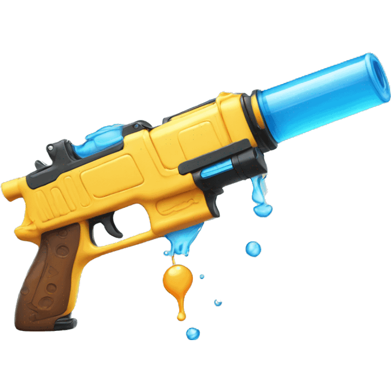 water gun emoji