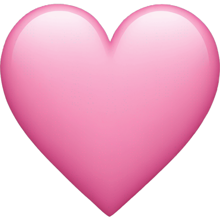 Pink heart emoji