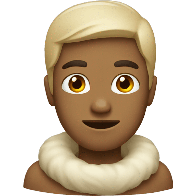 Christmas beige emoji