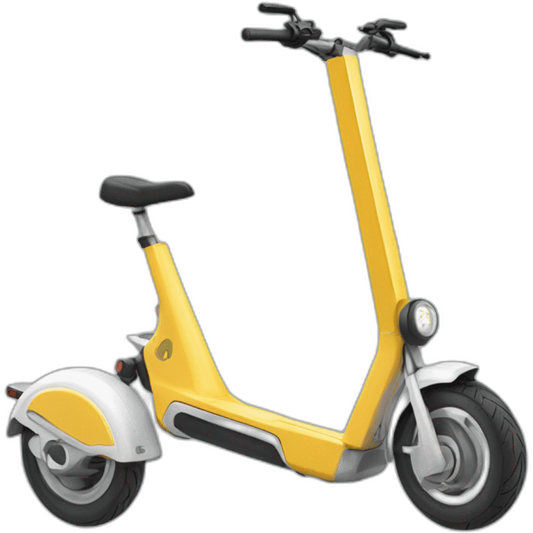 Trottinette électrique emoji