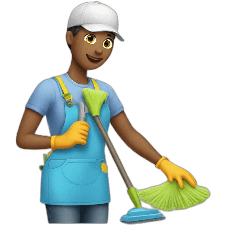 cleaning emoji