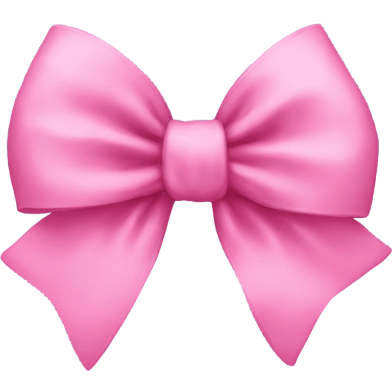 Pink bow emoji