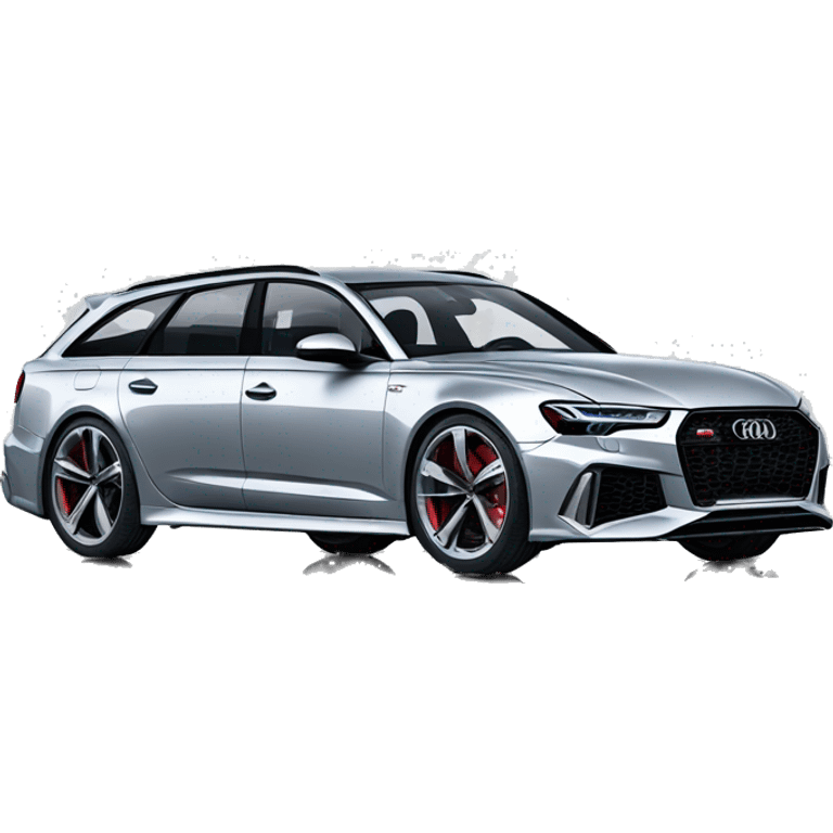 audi rs 6 car emoji