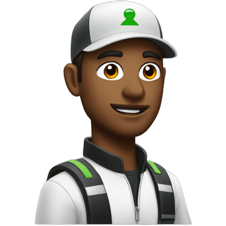 Uber eats driver  emoji