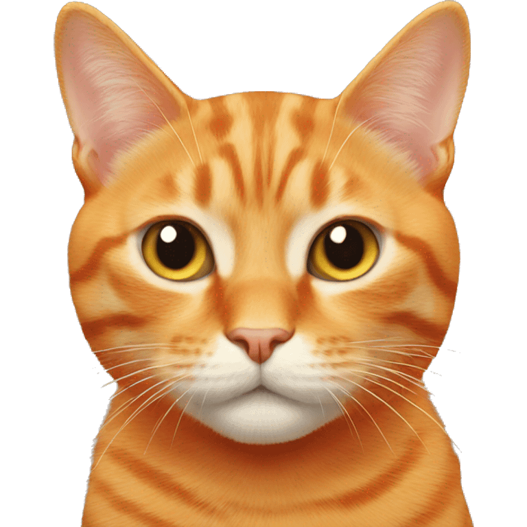 Orange cat  emoji