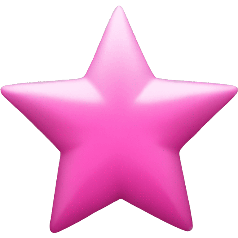 Pink star emoji